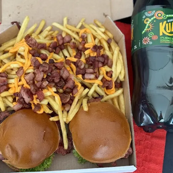 Combo 2 burgers + batata